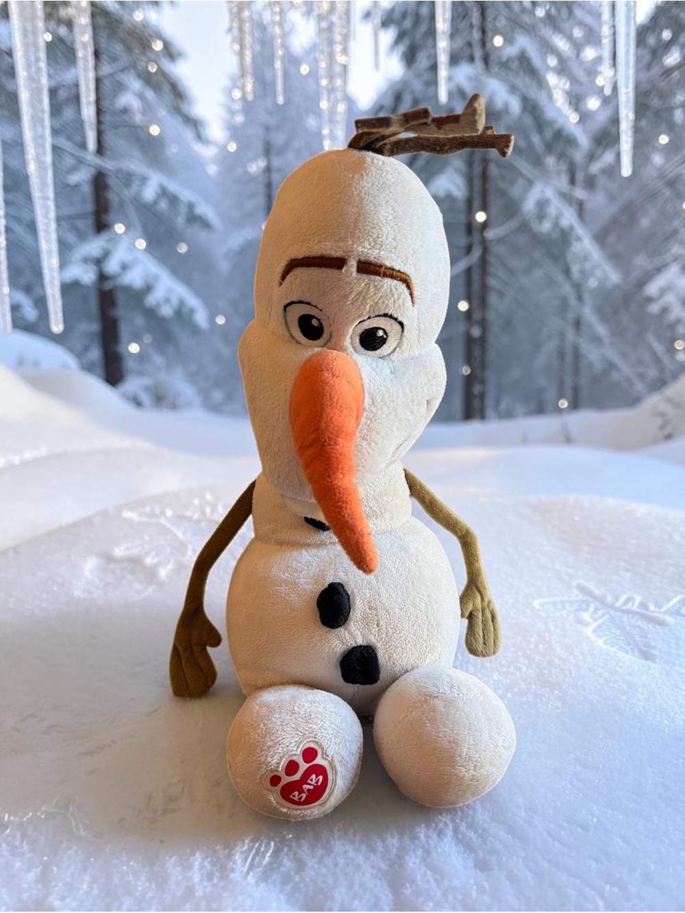 Build A Bear Workshop Olaf Disney Frozen Soft Toy Plush Snowman